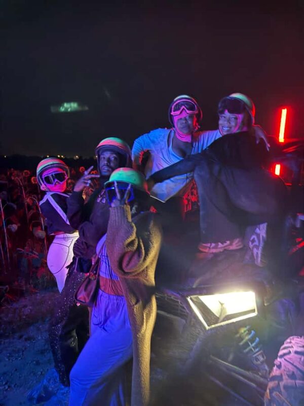 Miami Park Entrance Extremé UTV SXS Glow in the Dark Tour - How the Honda UTVs Enhance the Experience