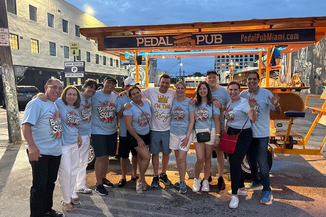 Miami Pedal Pub Arts District Bike And Brunch Ride - Key Points