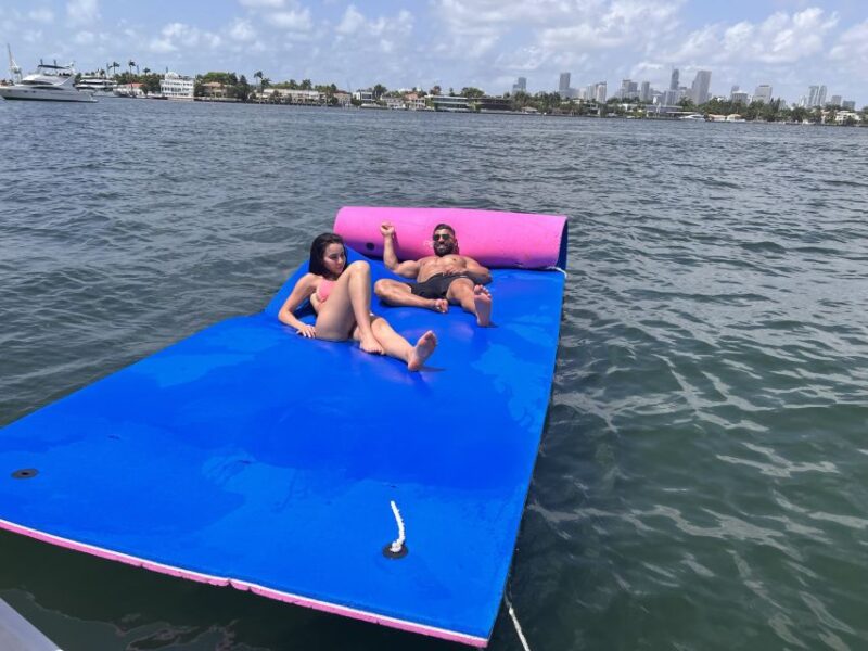 Miami: Private 52ft Luxury Yacht Rental with Captain - Cruising Past Miami’s Skyline and Millionaire Mansions