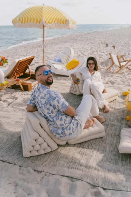 Miami: Private Beach Lounge and Picnic Set Up - Customization and Additional Options