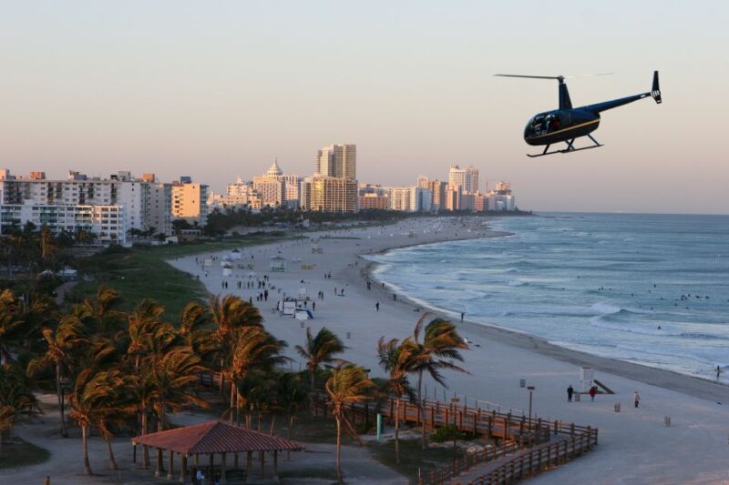 Miami: Private Luxury Helicopter Flight with Champagne - Departure from Miami Executive Airport with a Private Helicopter