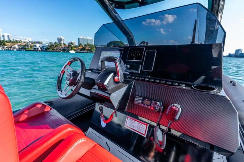 Miami: Private Speedboat Charter with Captain - The Command Center: The Poseidon Speedboat