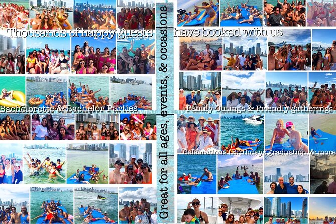 Miami Private Yacht Rental with Captain - Activities: Sunbathing, Swimming, and Marine Wildlife