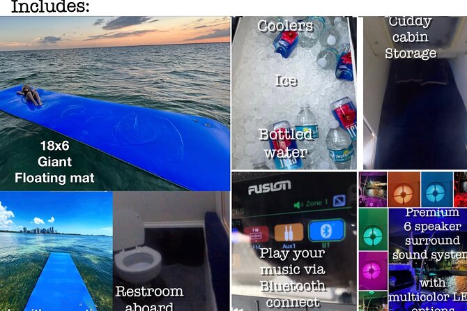 Miami Private Yacht Rental with Captain - Entertainment and Personalization Features