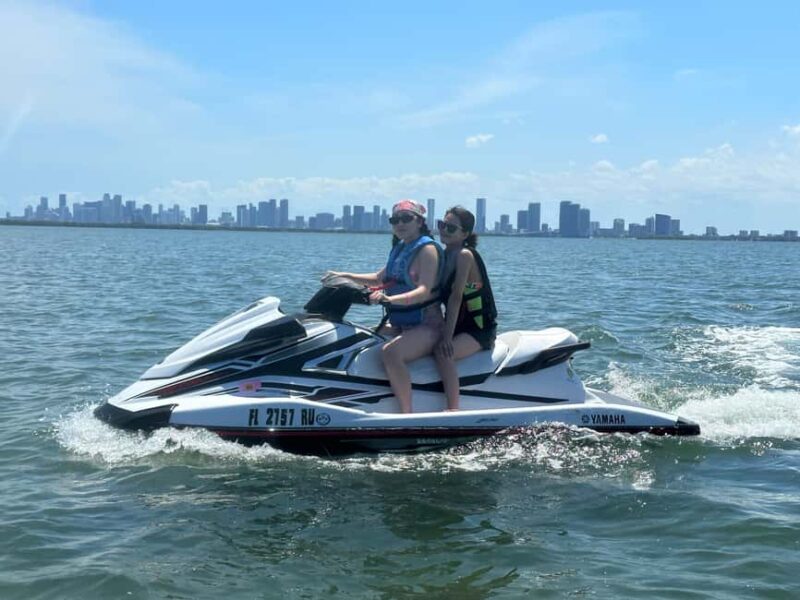 Miami: Sea Adventure! Jetski Rental+30min boat tour included - Starting Point at Epic Marina