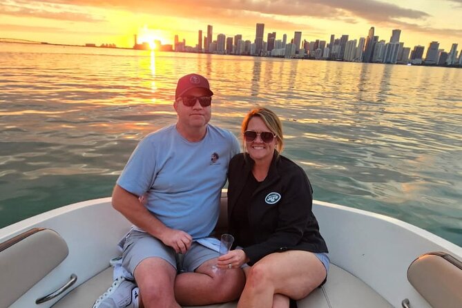 Miami Shared Boat tour, 2 hours on a 24 ft boat. 6 people total. - Highlights of the Miami Bay Scenic Cruise