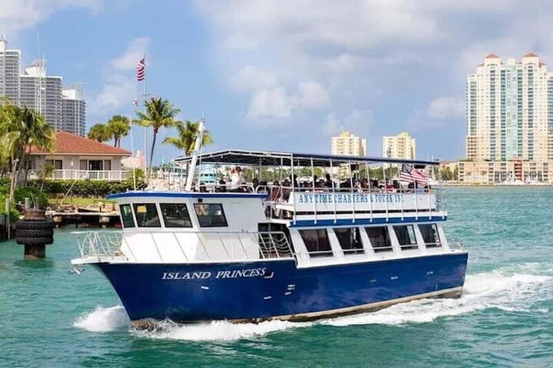 Miami: Skyline Sightseeing Cruise & Millionaire Houses - Practical Details: Meeting, Seating, and Check-In