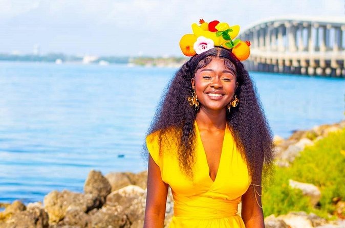 Miami: South Beach Flying Dress - Best Lighting Conditions for the Photoshoot