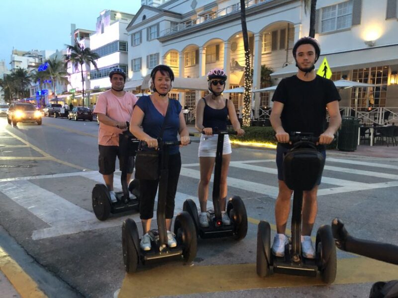 Miami: South Beach Panoramic Nighttime Segway Tour - Visiting the Versace Mansion and Celebrity Hotspots