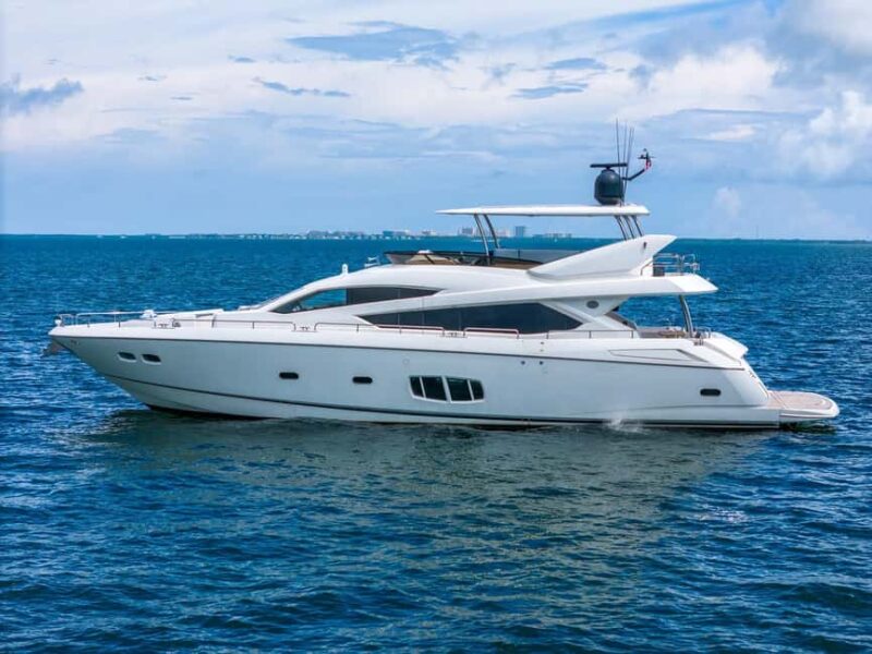 Miami: Sunseeker 80 Yacht Charter with Crew - Luxurious Miami Yacht Experience at $8,000 for a Private Group