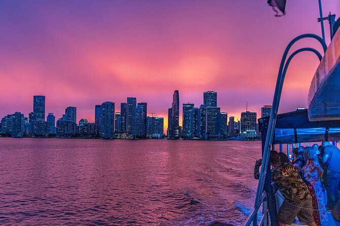 Miami Sunset and City Lights Cocktail Cruise - Starting Point at Miamarina for a Scenic Departure