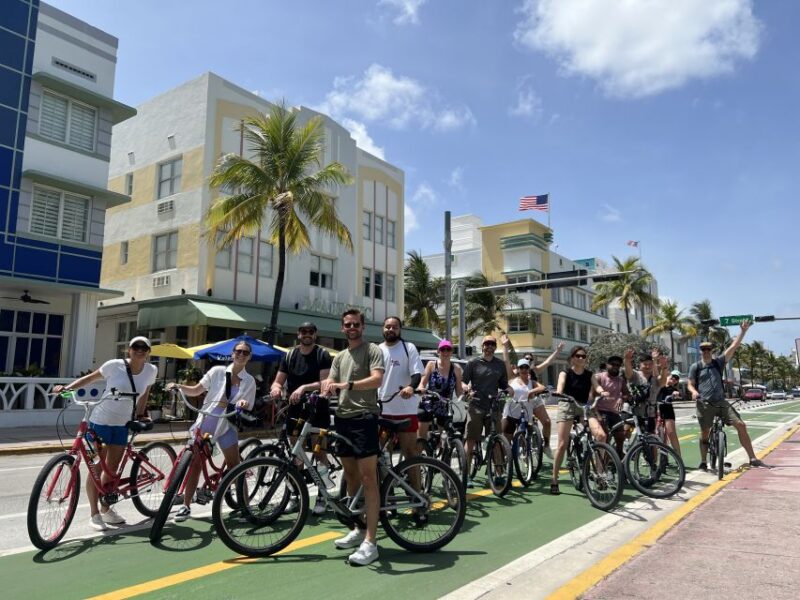 Miami: The Famous South Beach Bicycle Tour - Cycling Along Miami’s Oceanfront Boardwalk