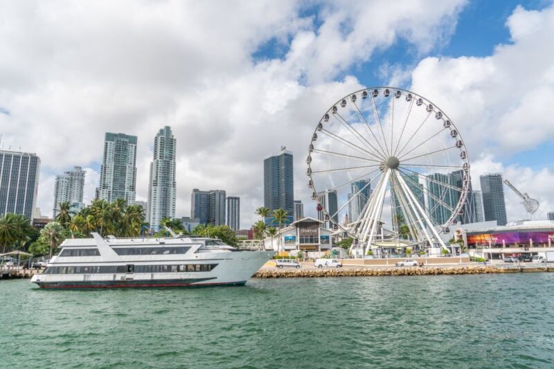 Miami: The Original Millionaires Row Cruise - Modern Yachts Designed for Comfort and Scenic Views