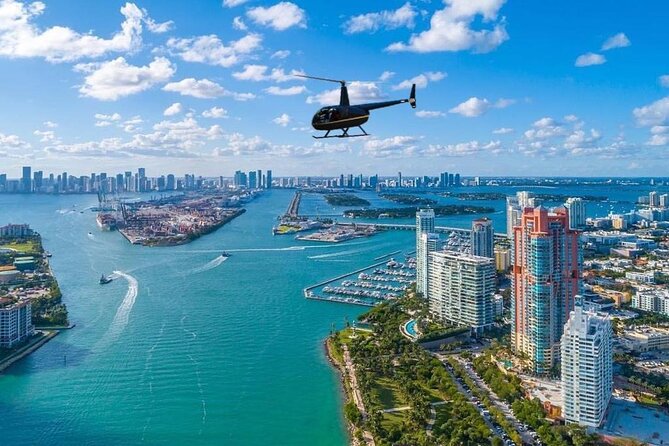 Miami Top-Rated Helicopter Tour: South Beach, Downtown & Islands - Departure from Miami Executive Airport with a Personal Touch