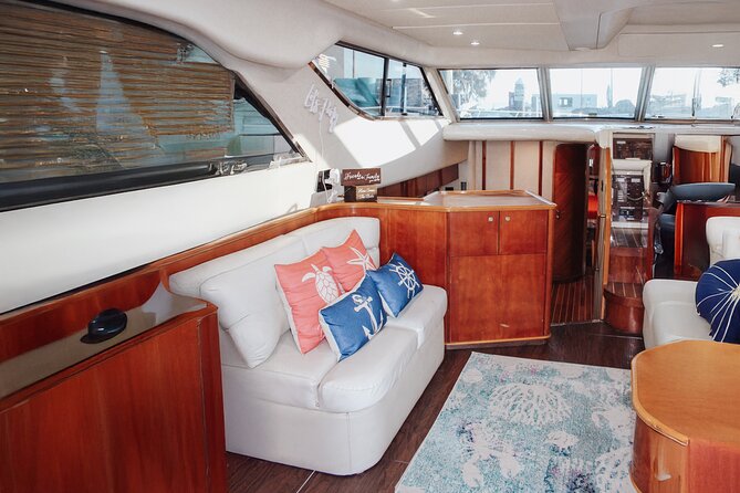 Miami Yacht Rental 58 ft +1Hr Free | Miami Boat Birthday - Jet Ski Fun: An Added Thrill for Longer Cruises