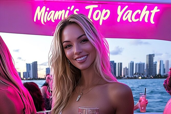 Miami's Top Yacht Party: Neon Nights with 3 Hr Open Bar Cruise - Miamis Top Yacht Party: Neon Nights with 3 Hr Open Bar Cruise