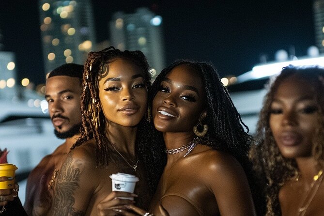 Miami's Top Yacht Party: Neon Nights with 3 Hr Open Bar Cruise - Key Points