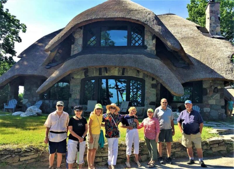 Michigan: Earl Young Mushroom House Tour - Scenic Views and Historic Sites Along the Route
