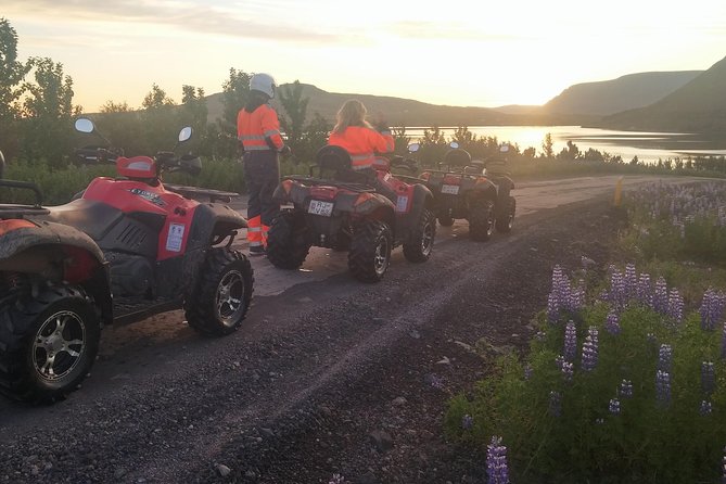 Midnight Sun Adventure on ATV - Watching the Sunset from the Mountain Top