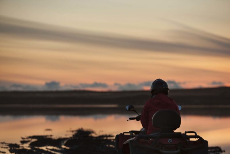 Midnight Sun ATV Tour - Riding the Luxurious ATVs Along Icelandic Trails