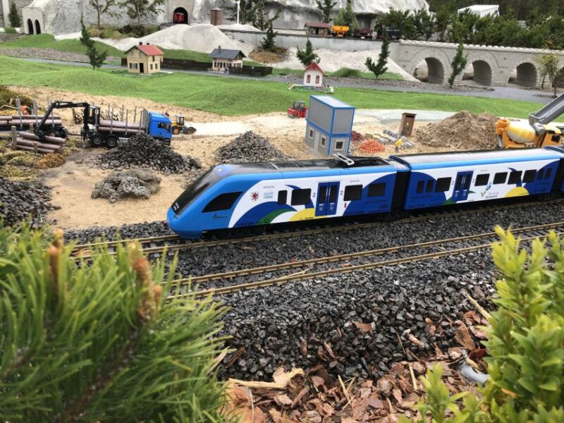 Midzyzdroje: Baltic Park of Miniatures Entry Ticket - The Miniature Railroad and Layout Area