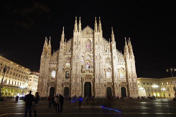 Milan by night walking experience - The Starting Point at Piazza Castello