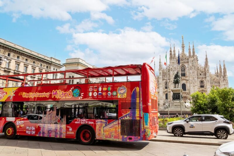 Milan: City Sightseeing Hop-On Hop-Off Bus with Audio Guide - Convenient Starting Points in Milan’s Key Districts
