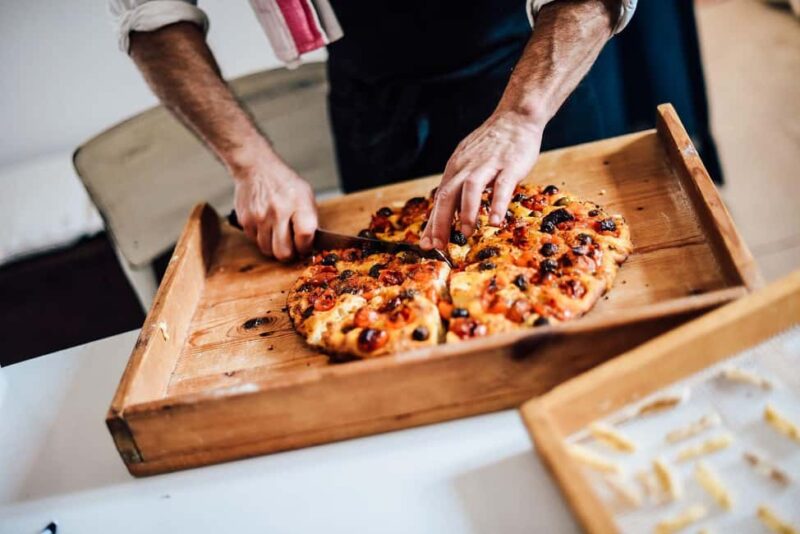 Milan: focaccia and tiramisu cooking class with apericena - The Focused Experience of Making Bari Focaccia and Tiramisu