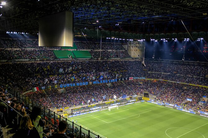 Milan: Join a football match of AC Milan or Inter with Local - Flexibility and Cancellation Policy