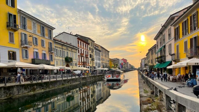 Milan: Navigli Canal Boat Cruise - The Darsena: Milan’s Waterfront Hotspot