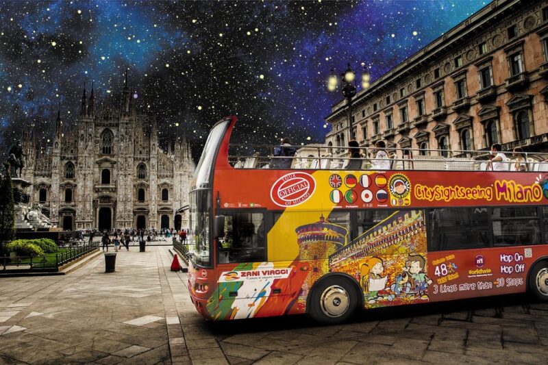 Milan: Night Tour by Bus - Key Points
