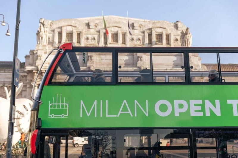 Milan Open Bus and typical tastings - Key Points