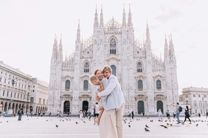 Milan: Photoshoot at the Cathedral - The Scenic Setting: Milan’s Duomo and Nearby Spots