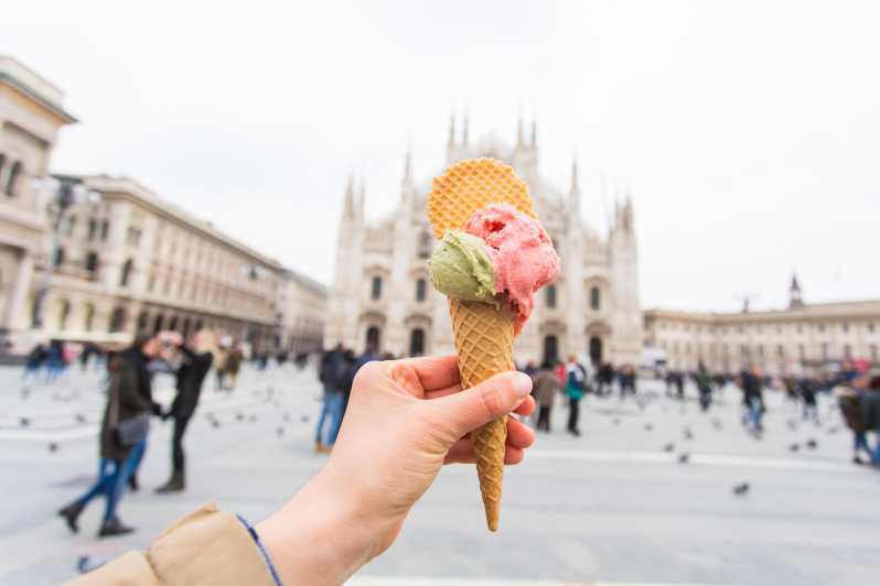 Milano Audio Guided Tour with Food Tasting box - Key Points