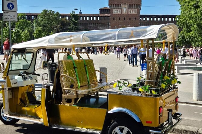 Milano Private Tuk Tuk Tour with Hotel Pickup - Discover Milan with a Private Tuk Tuk Tour and Hotel Pickup