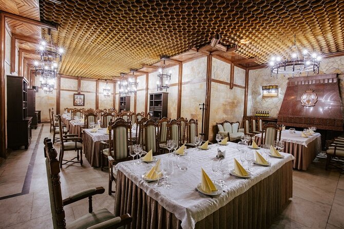 Milestii Mici Underground Winery Tour INCLUDING Wine tasting - Traditional Moldovan Appetizers and Snacks