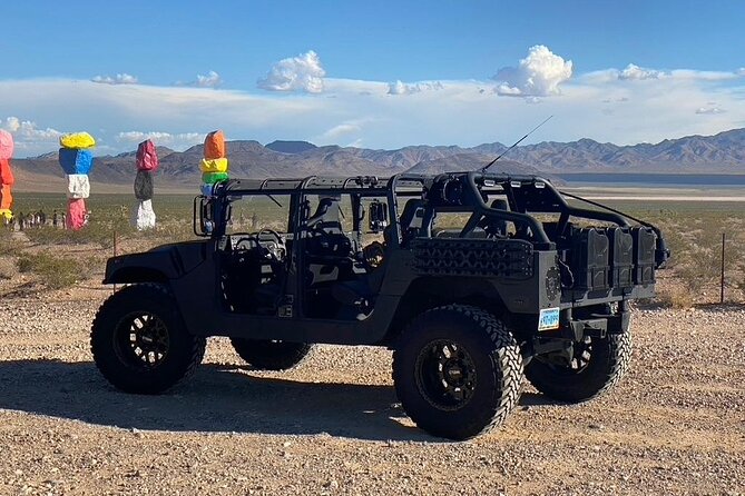 Military Hummer Tour 7 Magic Mountains and Pioneer Saloon - Key Points