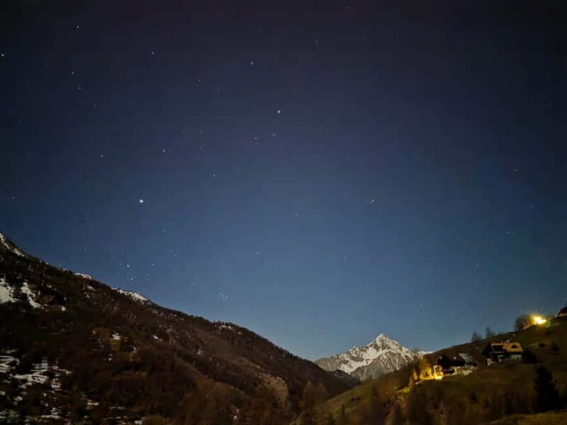 Milky Way: night snowshoe hike with a typical dinner in a mountain hut - Final Thoughts: A Perfect Evening in the French Alps