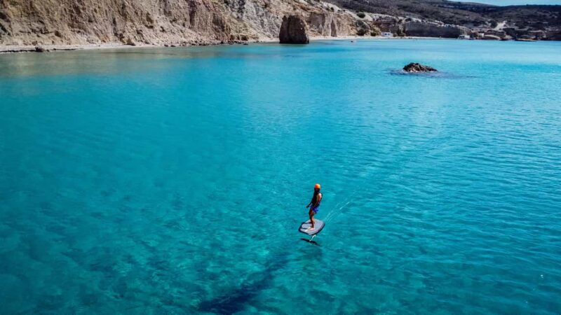 Milos: E-Foil Experience with Instructor - What You’ll Learn During the 30-Minute Lesson