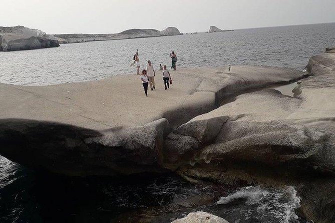 Milos Experience Archaelogical and Cultural Experience - Marveling at Sarakiniko Beach’s White Volcanic Rocks