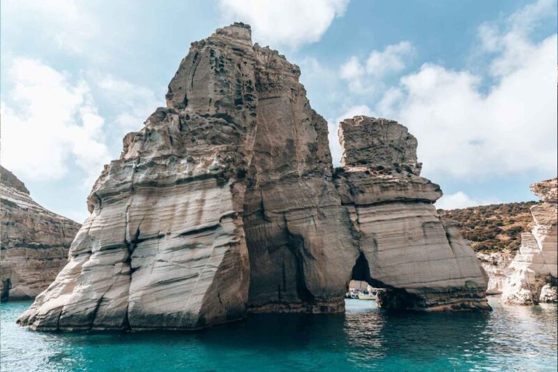 Milos: Full-Day Catamaran Cruise with Paddle Board - Exploring Sykia Cave by Dinghy