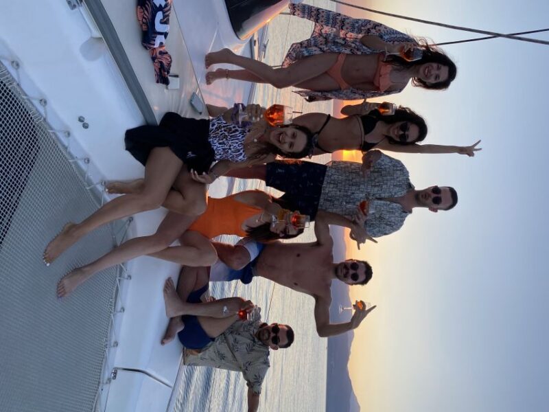 Milos: Full day Milos and Poliegos Catamaran Cruise - Key Points