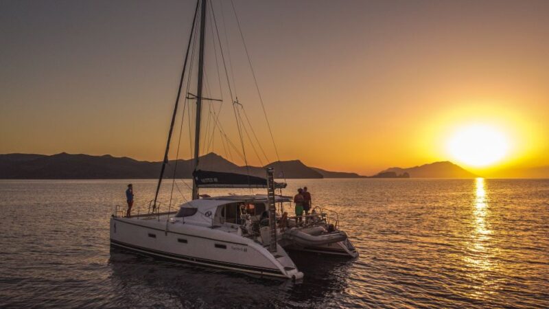 Milos: Full day Milos and Poliegos Catamaran Cruise - Practicalities and What to Bring