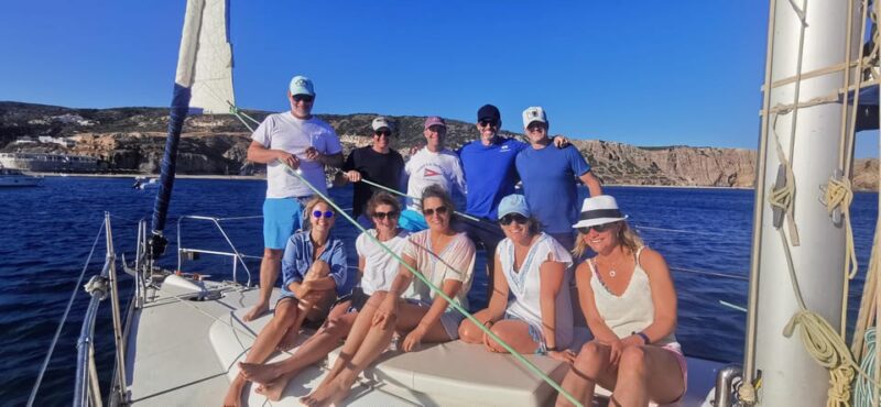 Milos: Full-Day Sailboat Cruise with Food and Open Bar - Drop-Off Options and Flexibility