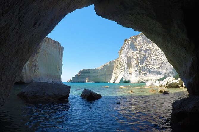 Milos: Half-Day Speedboat Cruise to Kleftiko with snorkeling tour - Milos Speedboat Tour Starts at Adamantas