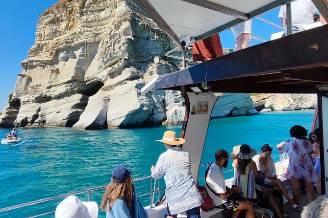 Milos Half-day Tour to Kleftiko - Departing from Zefiros Boat Tours Milos in Agia Kiriaki