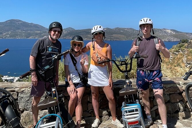 Milos Island e-Bike Ride - Adventure and Safety with Knowledgeable Guides