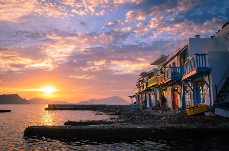 Milos : Kleftiko Half Day Semi Private Power Yacht Cruise - Sykia and Its Volcanic Hidden Cave