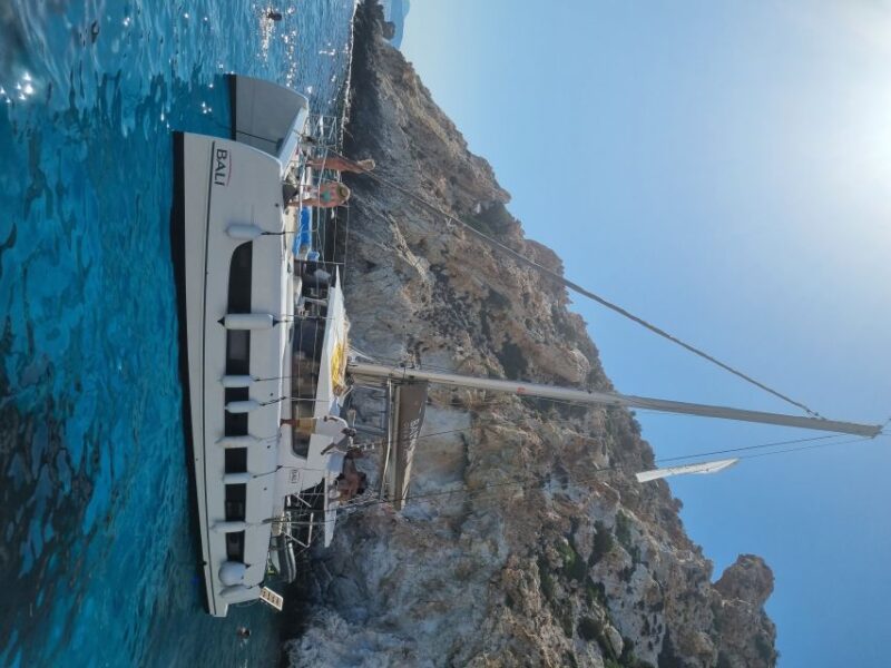 Milos: Kleftiko & Poliegos Catamaran Trip with Meal & Drinks - Pacing and Activities Throughout the Day