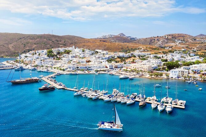 Milos Luxury Catamaran Cruise to Kleftiko Bay with Lunch - Departure from Adamantas: Convenient Meeting Point